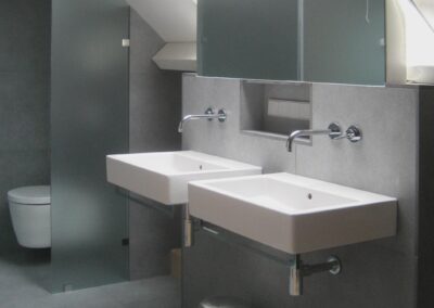 Modern bad met inloopdouche